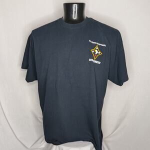 Gildan Graphic T-Shirt Men's XXL Black Casual Streetwear Band Movie Tee Exc Cond